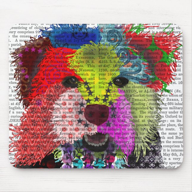 Mousepad Yorkshire Terrier - Patchwork (Frente)