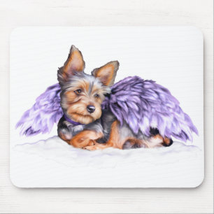 Mousepad Yorkshire Terrier Yorkie Angel