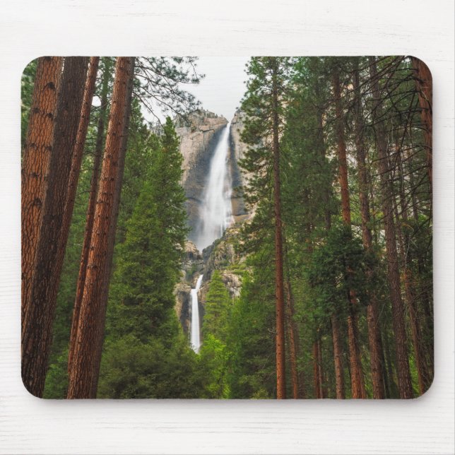 Mousepad Yosemite cai pela floresta (Frente)