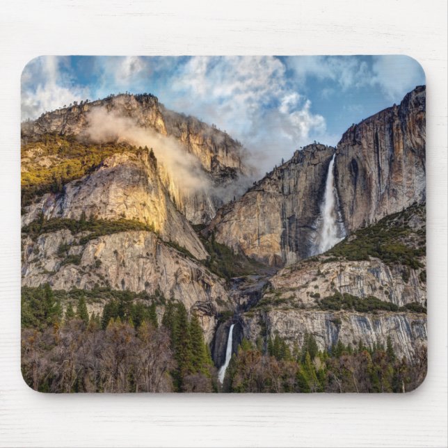 Mousepad Yosemite Falls Cena, Califórnia (Frente)