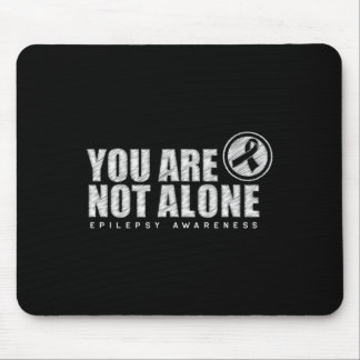 Mousepad You Are Not Alone Wear Purple Day Epilepsy Awarene