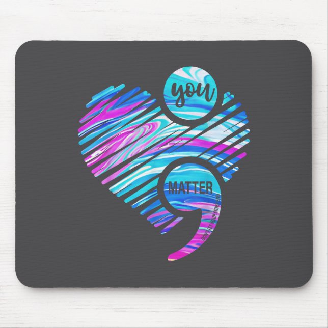 Mousepad You Don't Let Your Story End Suicide Prevention He (Frente)