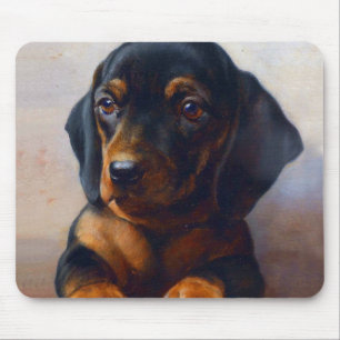Mousepad Young Dachshund por Carl Reichert