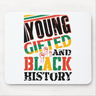 Mousepad Young Gifted And Black History 
