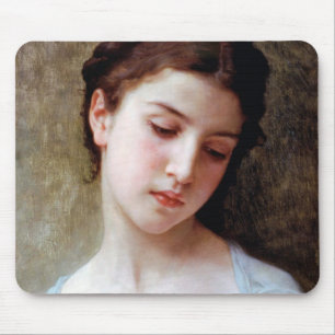 Mousepad Young Girl, Bouguereau