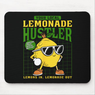 Mousepad Your Local Lemonade Hustler Funny Lemon Stand Boss