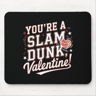 Mousepad You're A Slam Dunk Valentine Romantic Basketball