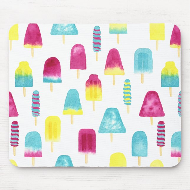 Mousepad Yummy Popsicles (Frente)