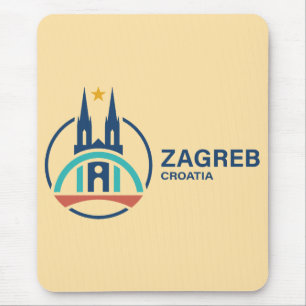 Mousepad Zagreb Croácia Europa