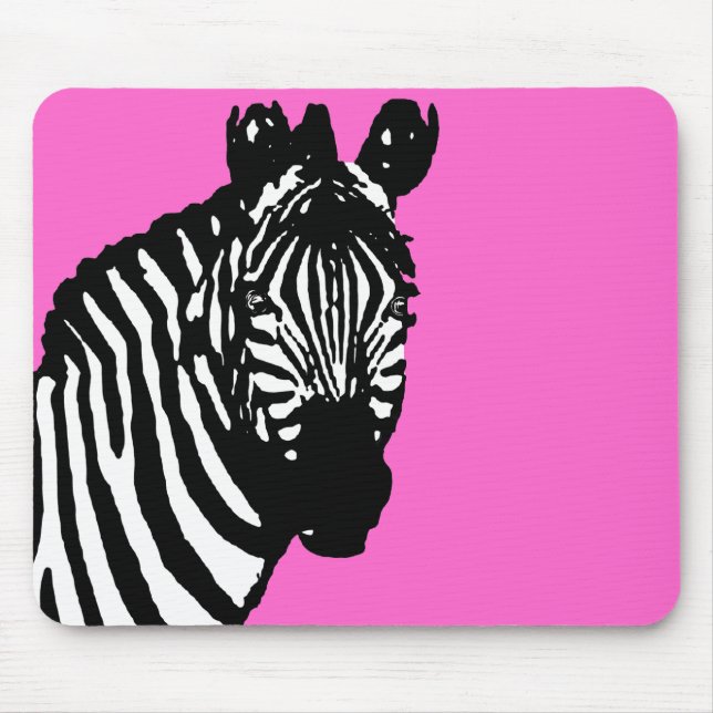 Mousepad zebra. (Frente)
