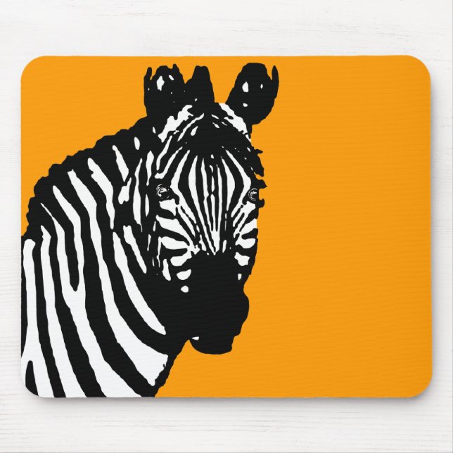 Mousepad zebra. (Frente)