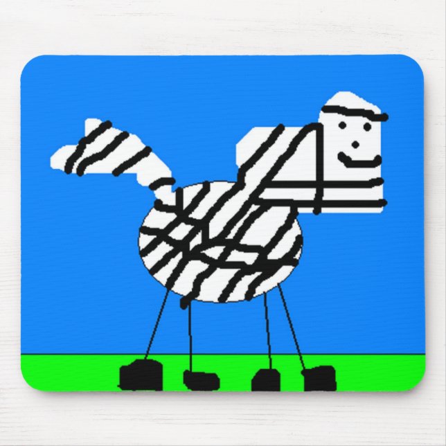 Mousepad Zebra (Frente)
