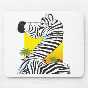 Mousepad Zebra animal do alfabeto