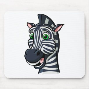 Mousepad Zebra dos desenhos animados