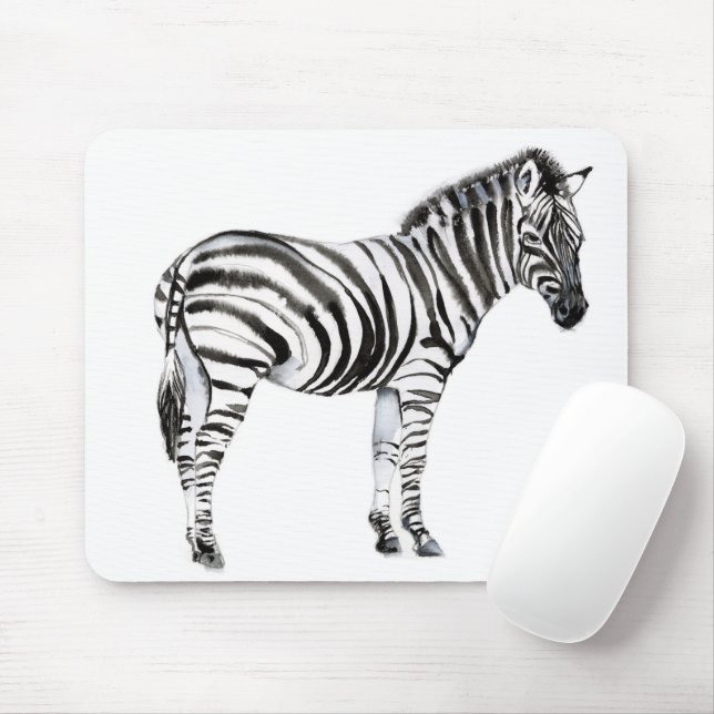Mousepad Zebra em pé (Com mouse)