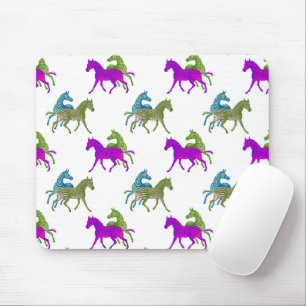 Mousepad Zebra Funky Cores Vibrantes Animais Safari African