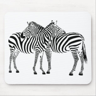Mousepad Zebra Love