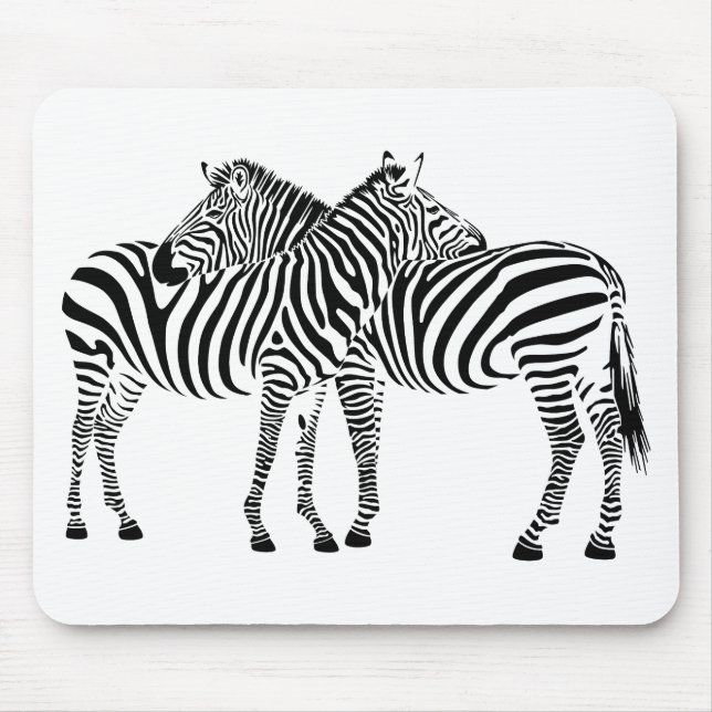 Mousepad Zebra Love (Frente)