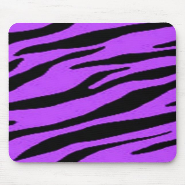 Mousepad zebra roxa (Frente)