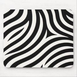 Mousepad Zebra Stripes Moderno Impressão