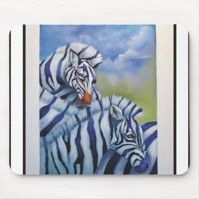 Mousepad zebras roxas (Frente)