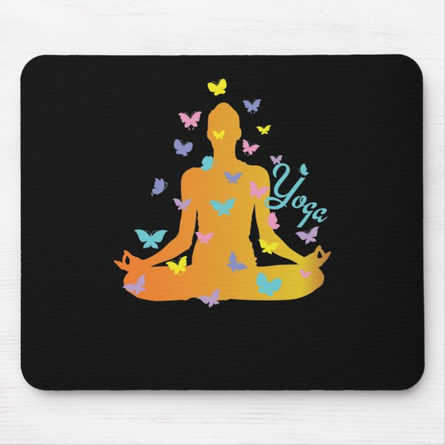 Mousepad Zeit für Yoga (Frente)