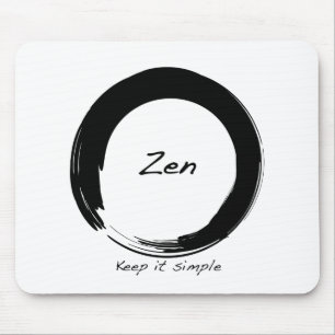 Mousepad Zen: Mantenha-o simples