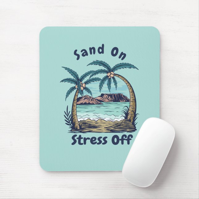 Mousepad Zen Sand Waves (Com mouse)