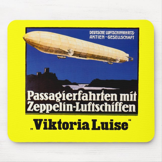 Mousepad Zeppelin Viktoria Luise (Frente)