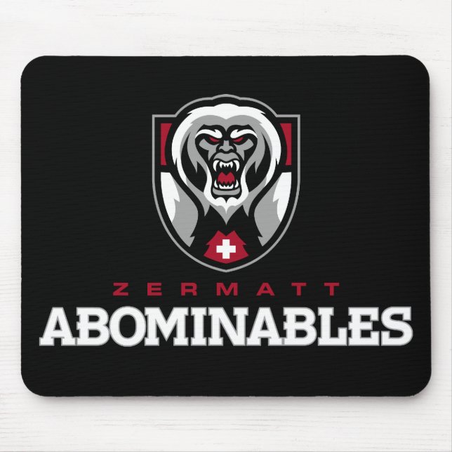 Mousepad Zermatt Abominables (Frente)