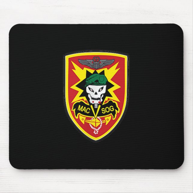 Mousepad Zgxblwjhbsy Creations Co Macv Sog Guerra do Vietnã (Frente)