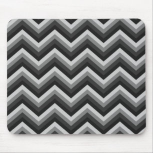 Mousepad Ziguezague retro Chevron do teste padrão