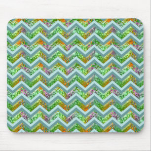 Mousepad ZigZag de Vidro Estreitado