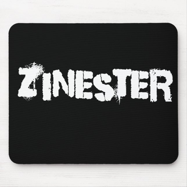 Mousepad ZINESTER - DIY make zines alternativo lo-fi (Frente)
