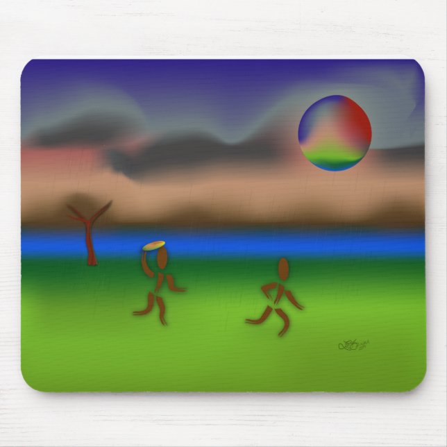 Mousepad Zinglees ~ abril (Frente)