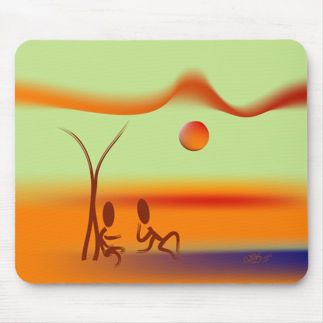 Mousepad Zinglees ~ Chatting (Frente)