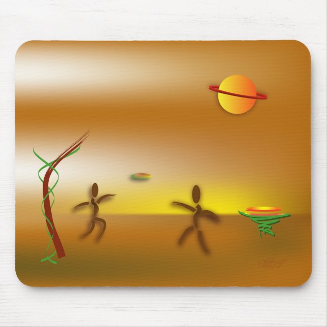 Mousepad Zinglees ~ Landed (Frente)