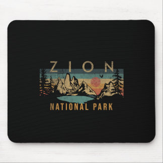 Mousepad Zion National Park Utah Usa Outdoor Vintage