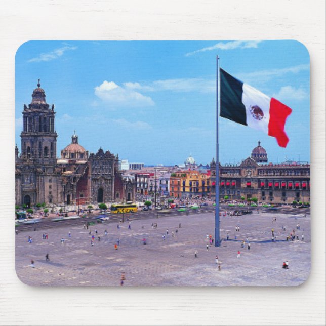 Mousepad Zocalo, Cidade do México, México (Frente)