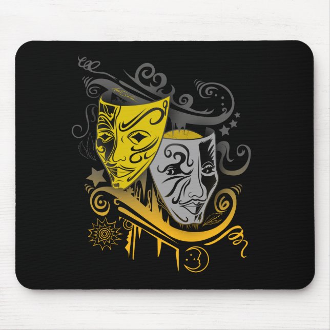 Mousepad Zodiac - Gemini (Frente)