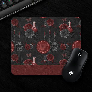 Mousepad Zodiac Magic   Poção de Rosas de crânio de Henna R