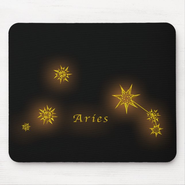 Mousepad Zodíaco - Aries (Frente)