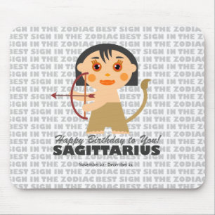 Mousepad Zodíaco sagitário para crianças