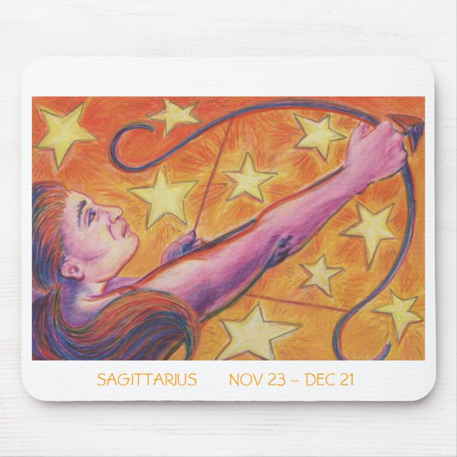 Mousepad Zodíaco Sagittarius (Frente)