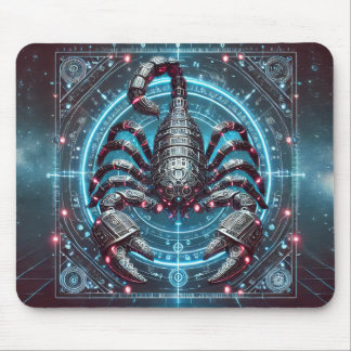 Mousepad Zodíaco - Sinal Scorpio Mat Desk