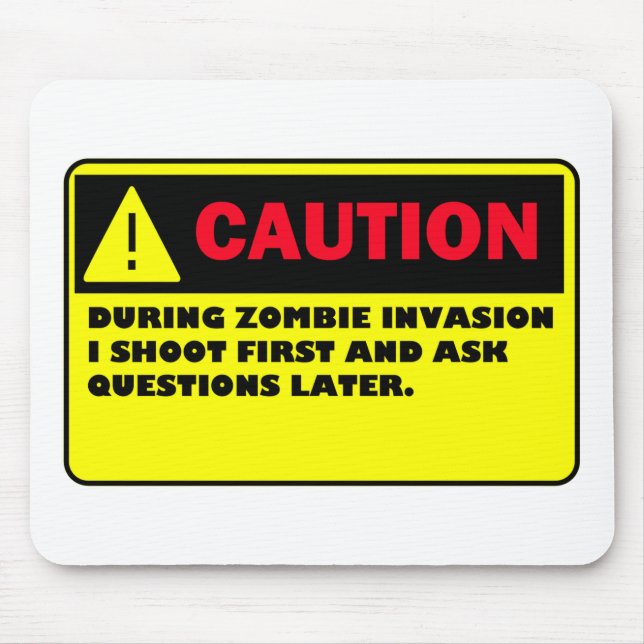 MOUSEPAD ZOMBI (Frente)