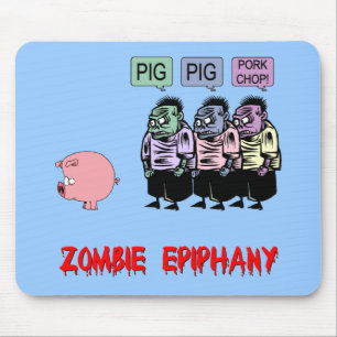 Mousepad Zombi engraçado