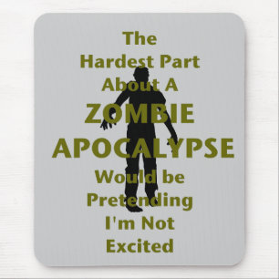 Mousepad Zombi excitado