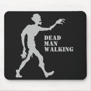 Mousepad Zombie de nome e cor personalizado