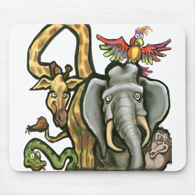 Mousepad Zoo (Frente)